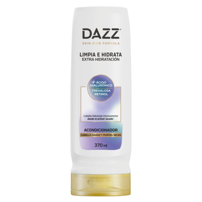 DAZZ - Acondicionador Limpia e Hidrata Dazz 370 ml
