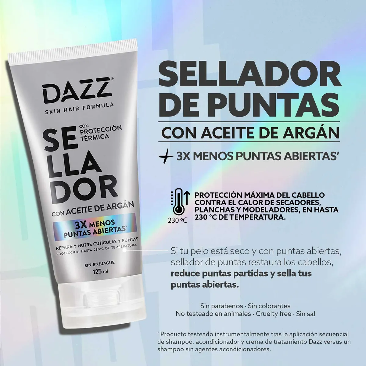 DAZZ - Sellador de Puntas Repara y Nutre Dazz 125 ml