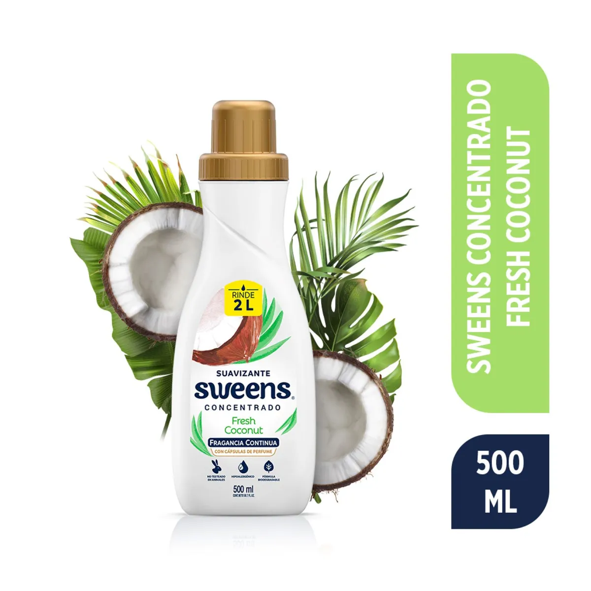 SWEENS - Suavizante para la Ropa Aroma Fresh Coconut Sweens 500 ml