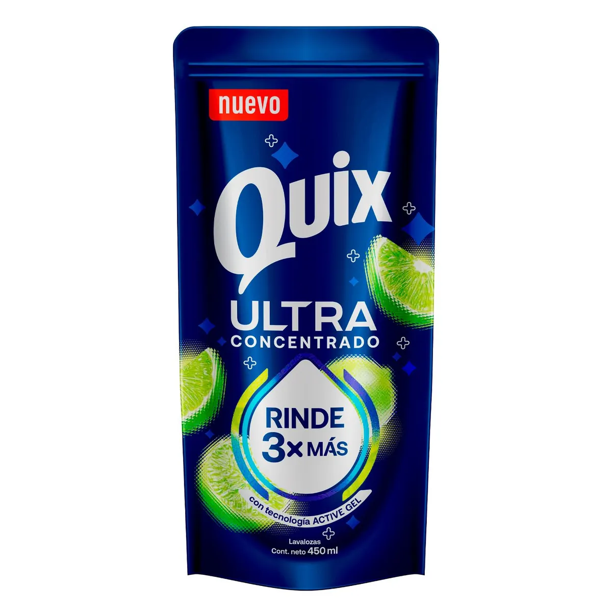 QUIX - Lavalozas Ultra Concentrado Quix 450 ml