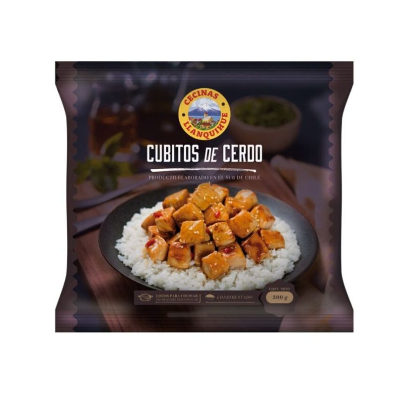 LLANQUIHUE - Cubitos de Cerdo Llanquihue 300 g