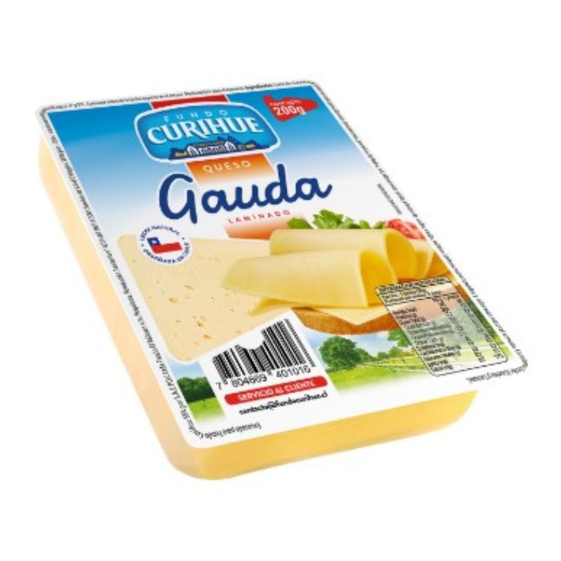 FUNDO CURIHUE - Queso Gauda Laminado Fundo Curihue 200 g