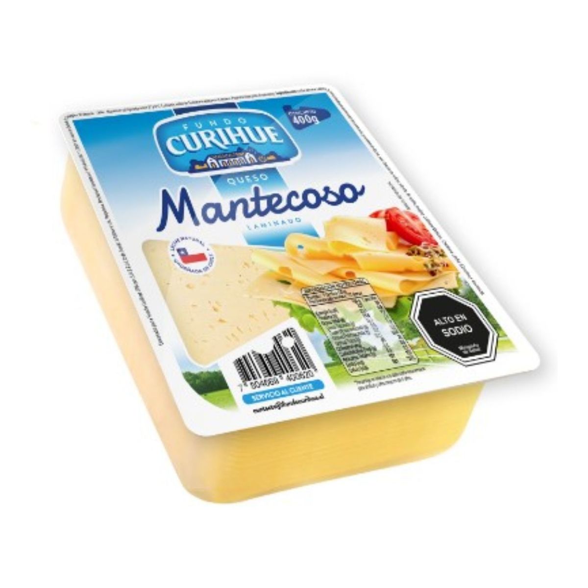 FUNDO CURIHUE - Queso Mantecoso Laminado Fundo Curihue 400 g