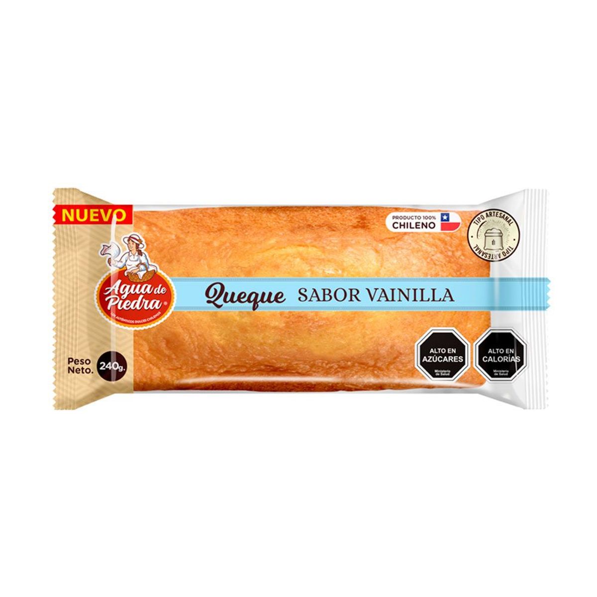 AGUA DE PIEDRA - Queque de Vainilla Agua De Piedra 225 g