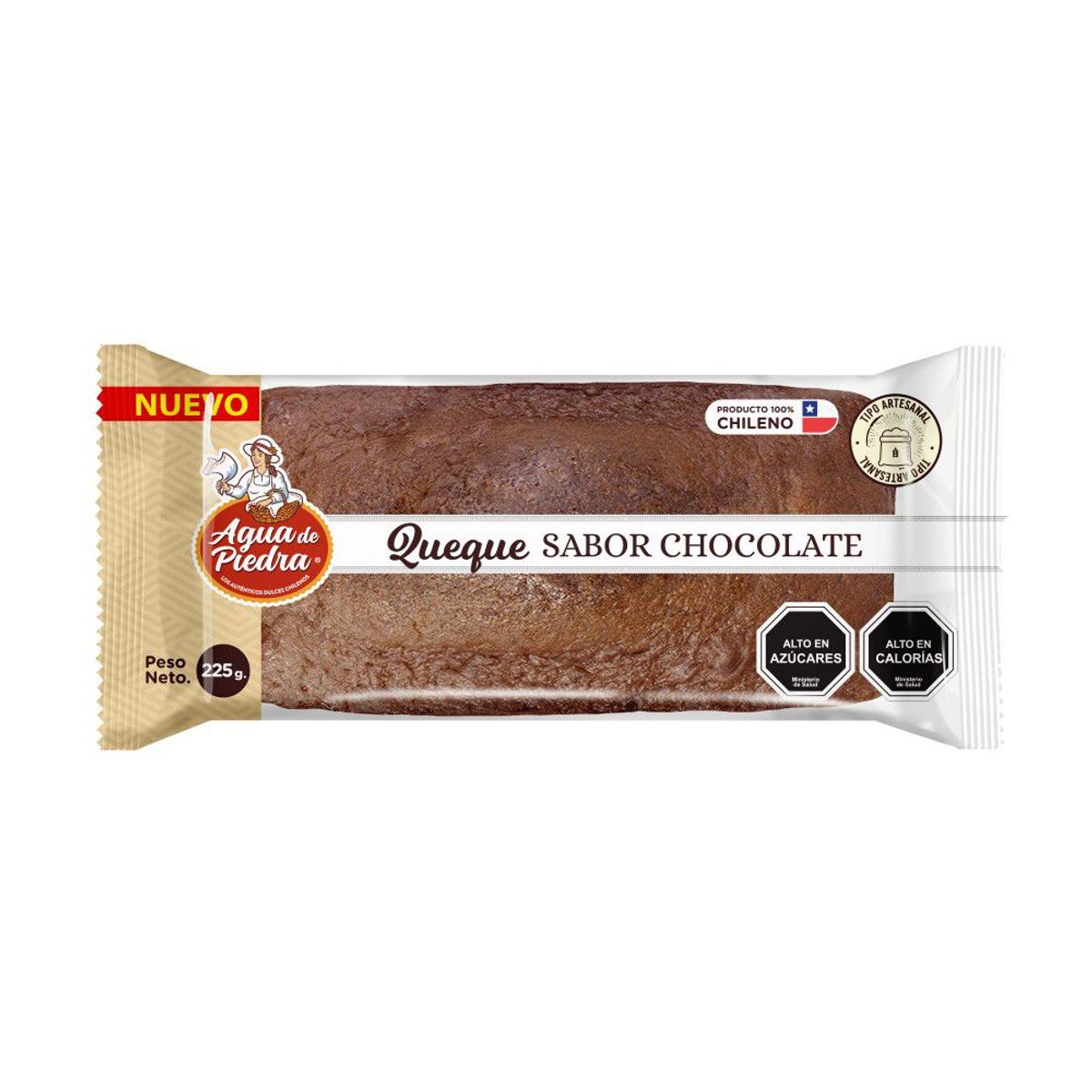 AGUA DE PIEDRA - Queque de Chocolate Agua De Piedra 225 g