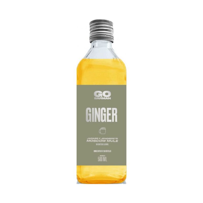 GO BARMAN - Jarabe Ginger & Lemon Go Barman 500 ml