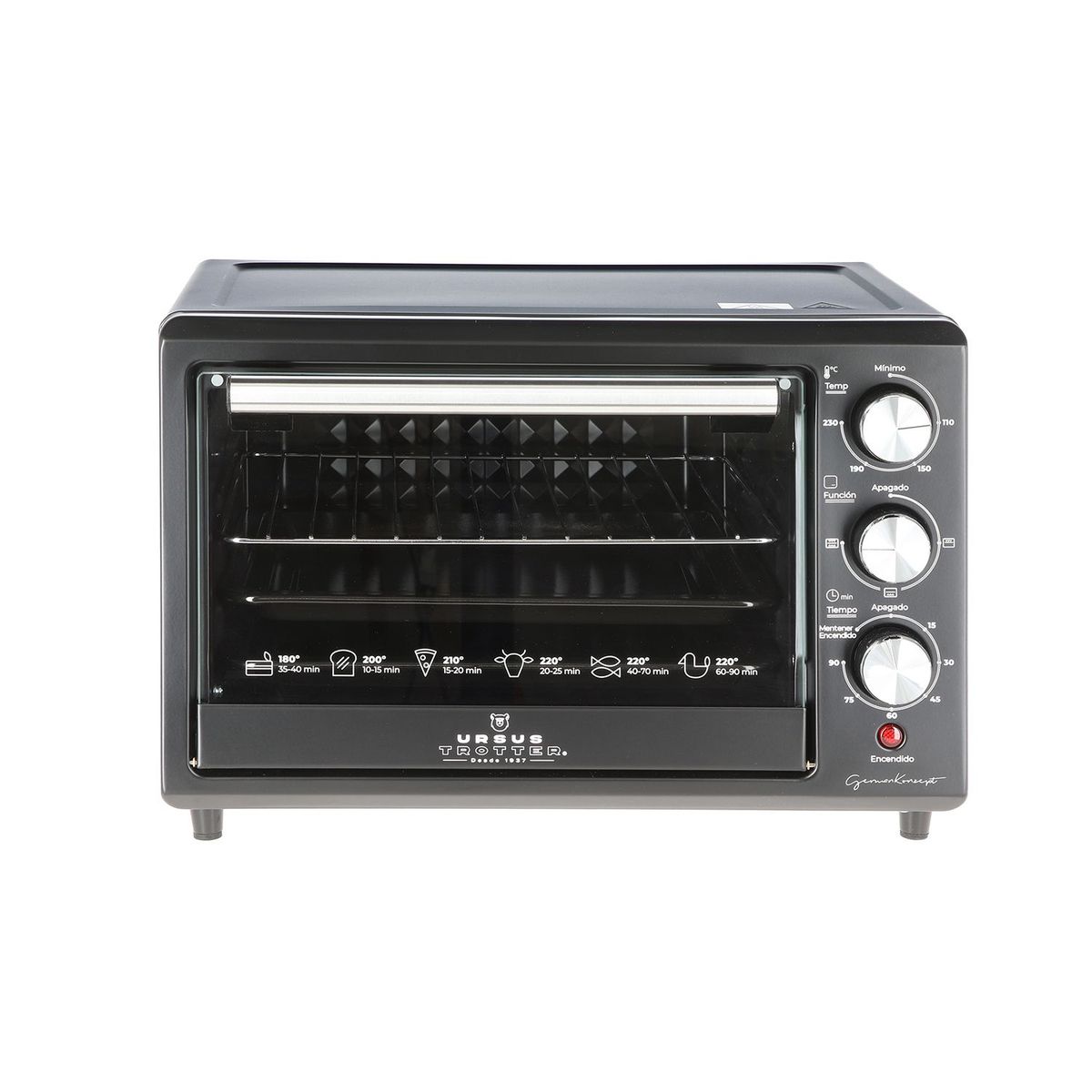 URSUS TROTTER - Horno Eléctrico 25 Litros UT-BACKOFEN26