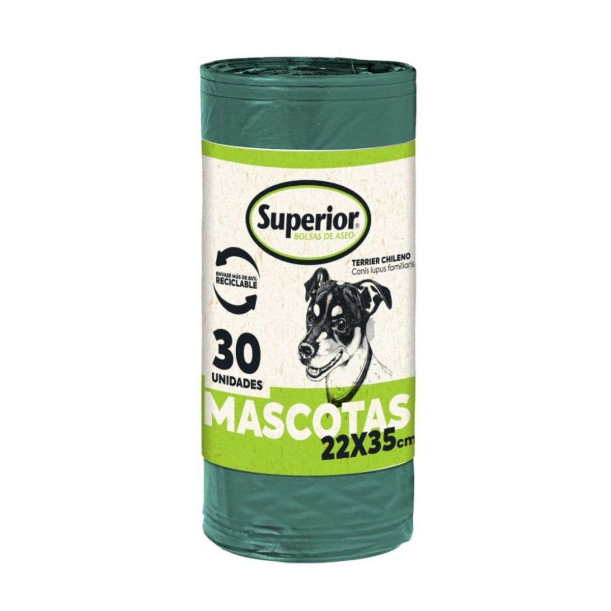 SUPERIOR - Bolsa de Aseo Mascotas Superior 22 x 35 cm 30 Un