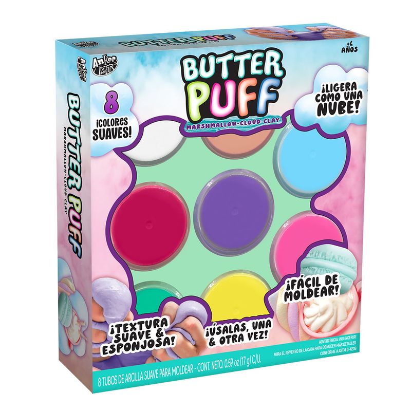 ANKER - Puff Marshmallow Anker Art Lila