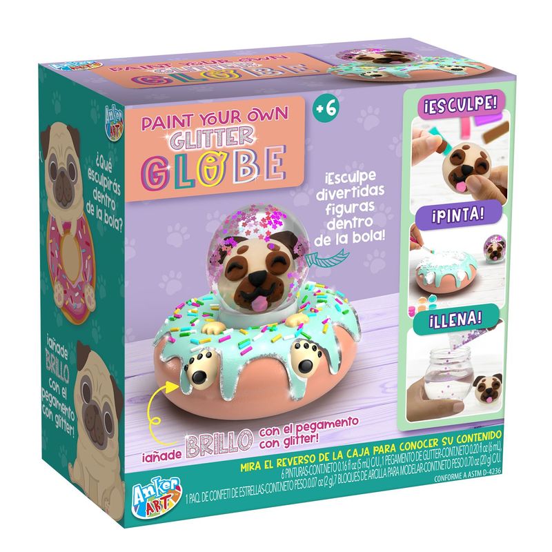 ANKER - Set Para Pintar Perro Donuts Glitter