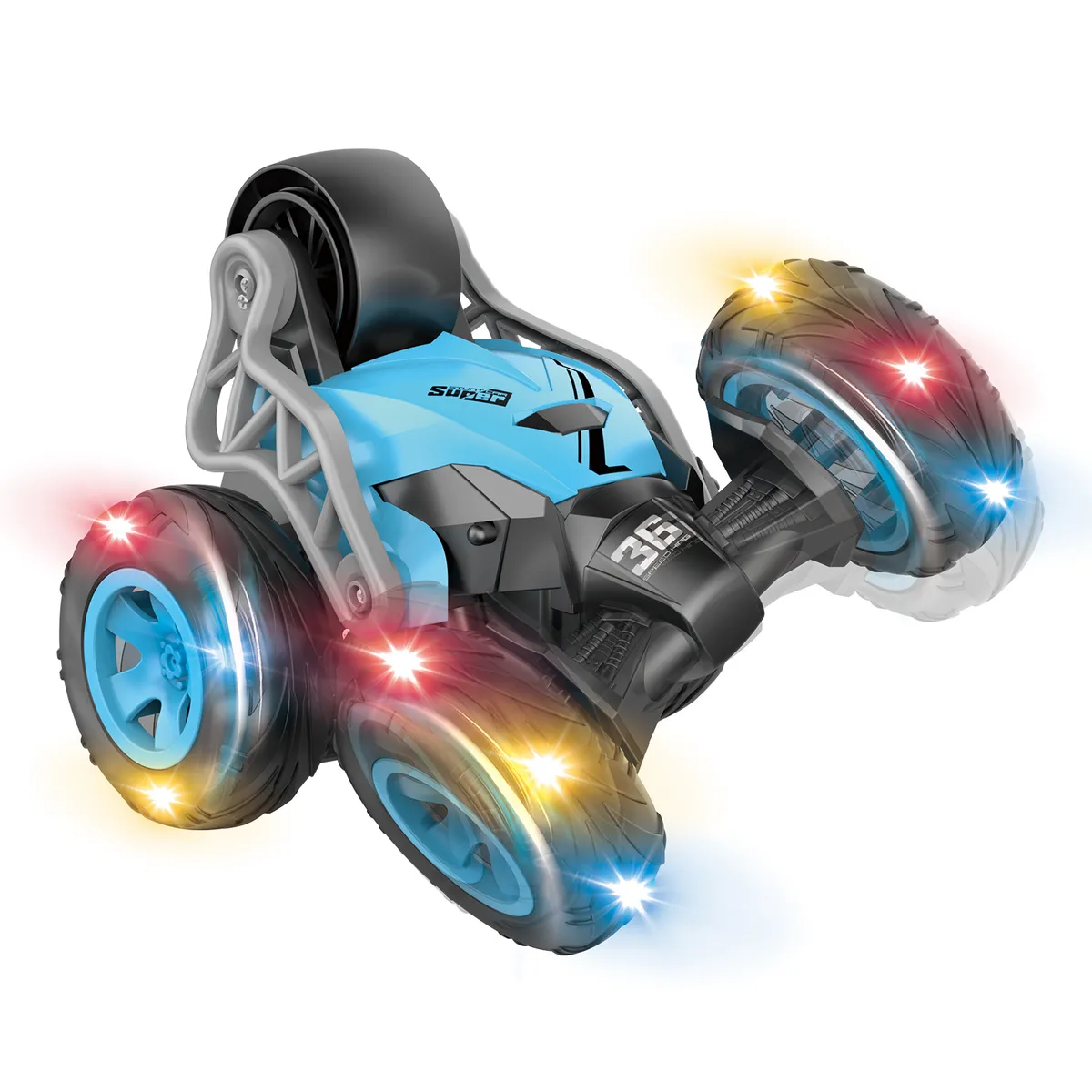 FUQI TOYS - Radio Controlado Acrobático 360° Con Luces