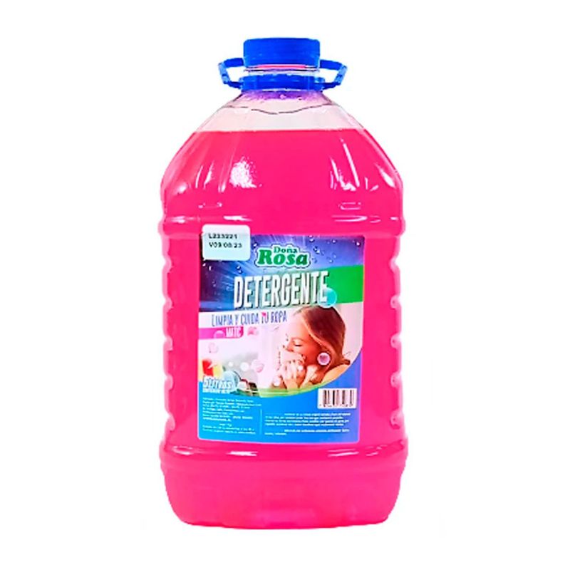 DOÑA ROSA - Detergente Rosado Doña Rosa 5 LT