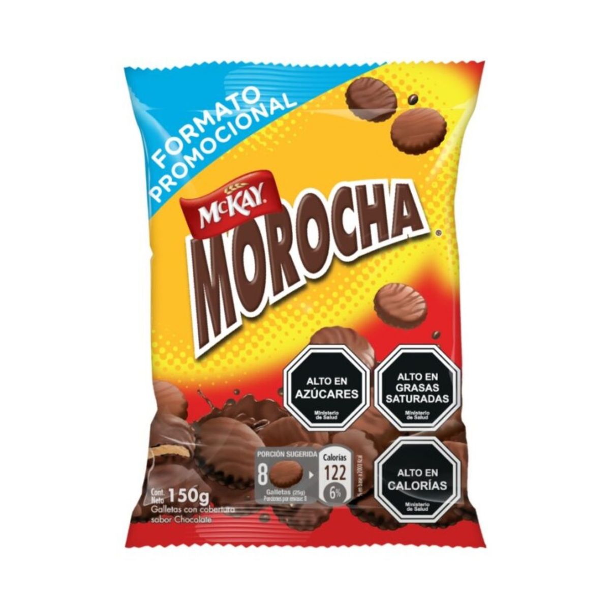 MOROCHA - Galleta de Chocolate Morocha McKay 150 g