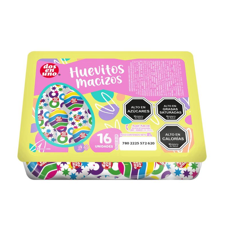  - CHOCOLATE HUEVO MACIZO DEU 16 UND