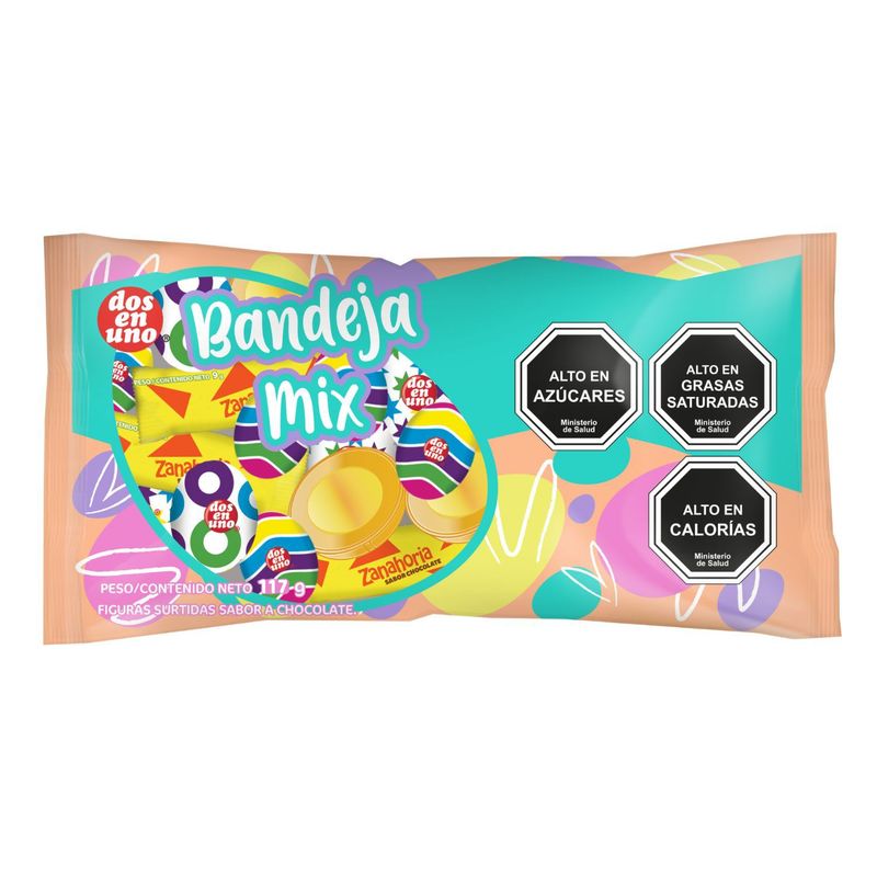  - CHOCOLATE BANDEJA MIX DEU 117 G UND
