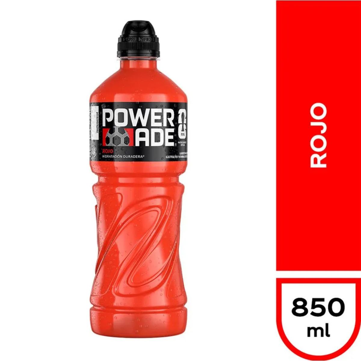 POWERADE - Bebida Isotónica Roja Powerade 850 ml
