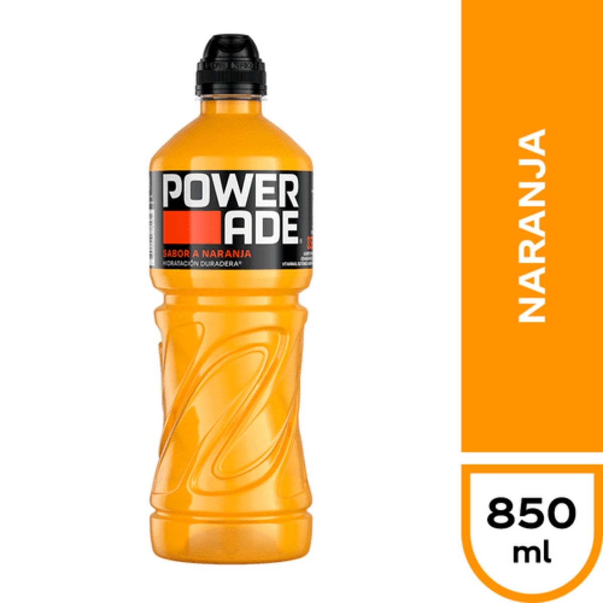 POWERADE - Bebida Isotónica Naranja Powerade 850 ml