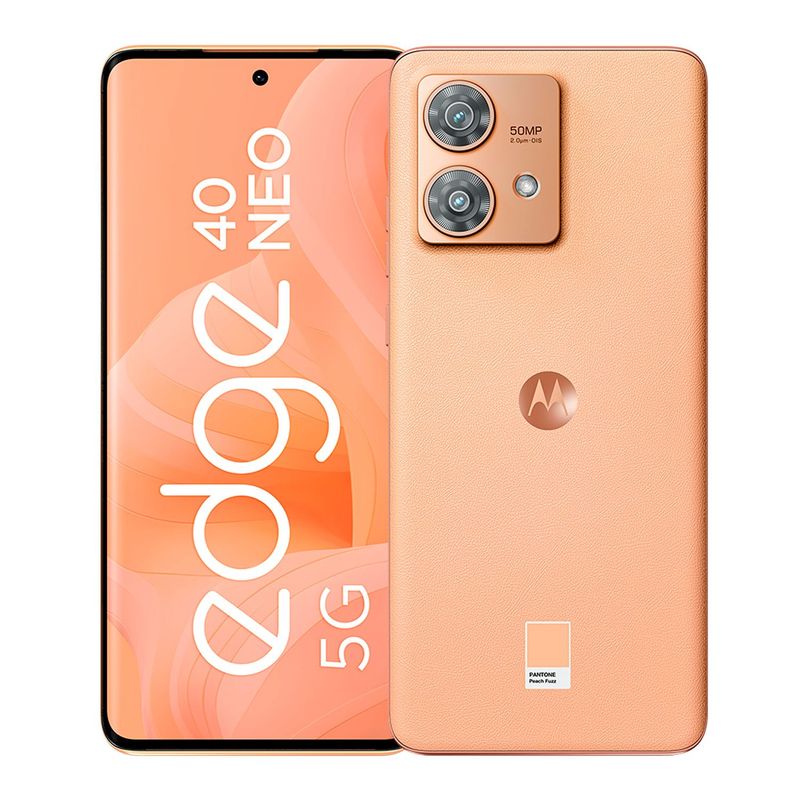 MOTOROLA - Smartphone Edge 40 Neo 256GB Peach Fuzz