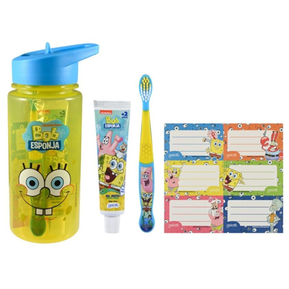 GELATTI - BOTELLA BTS BOB ESPONJA GELATTI UND