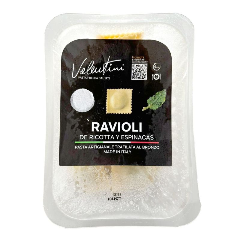 VALENTINI - Pasta Ravioli Ricotta y Espinaca Valentini 250 g