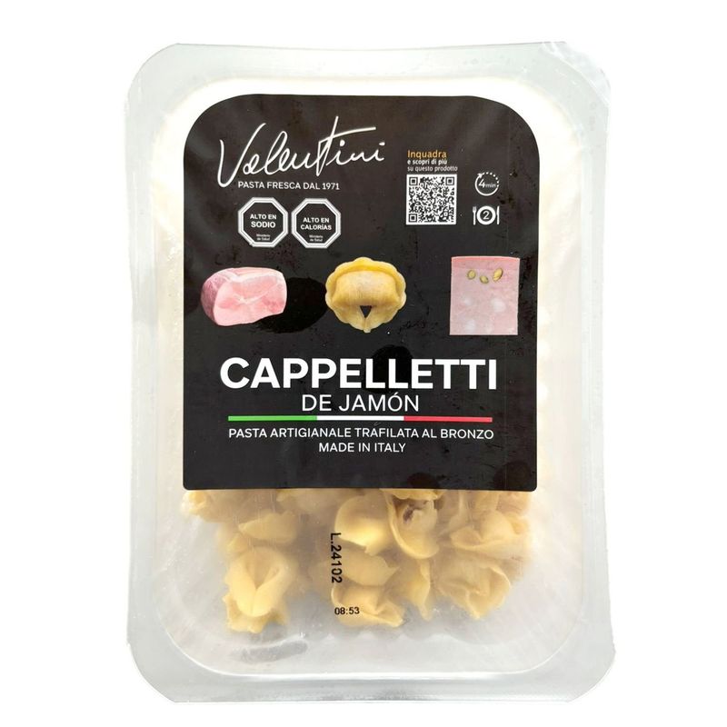 VALENTINI - Pasta Cappelletti Jamón Valentini 250 g