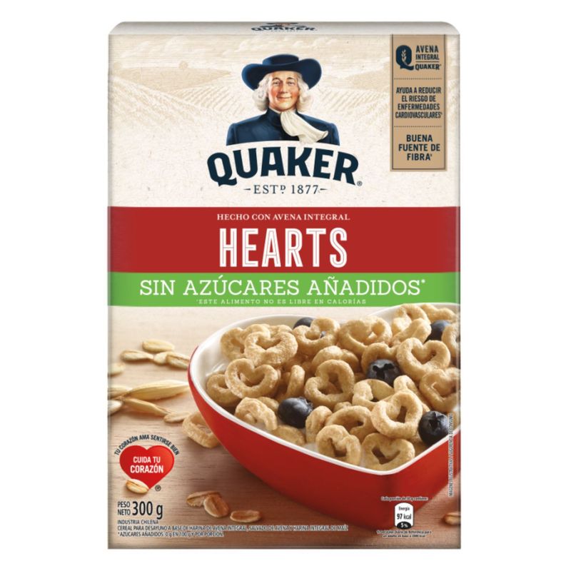 QUAKER - Cereal Hearts Quaker 300 g