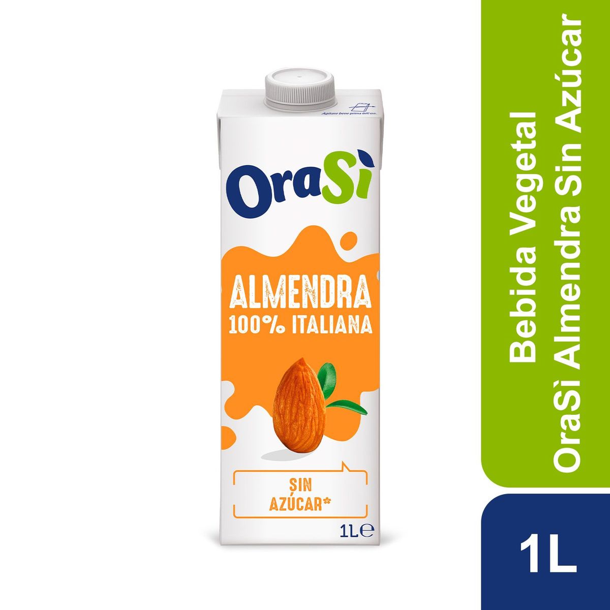 ORASI - Bebida Vegetal de Almendra Sin Azúcar OraSì Lt