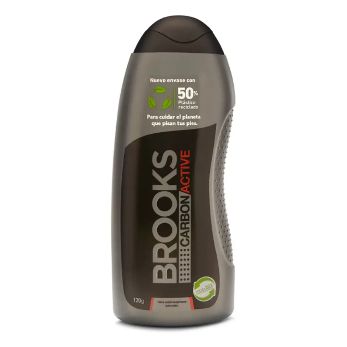 BROOKS - Talco Antitranspirante para Pies Carbon Active Brooks 120 g