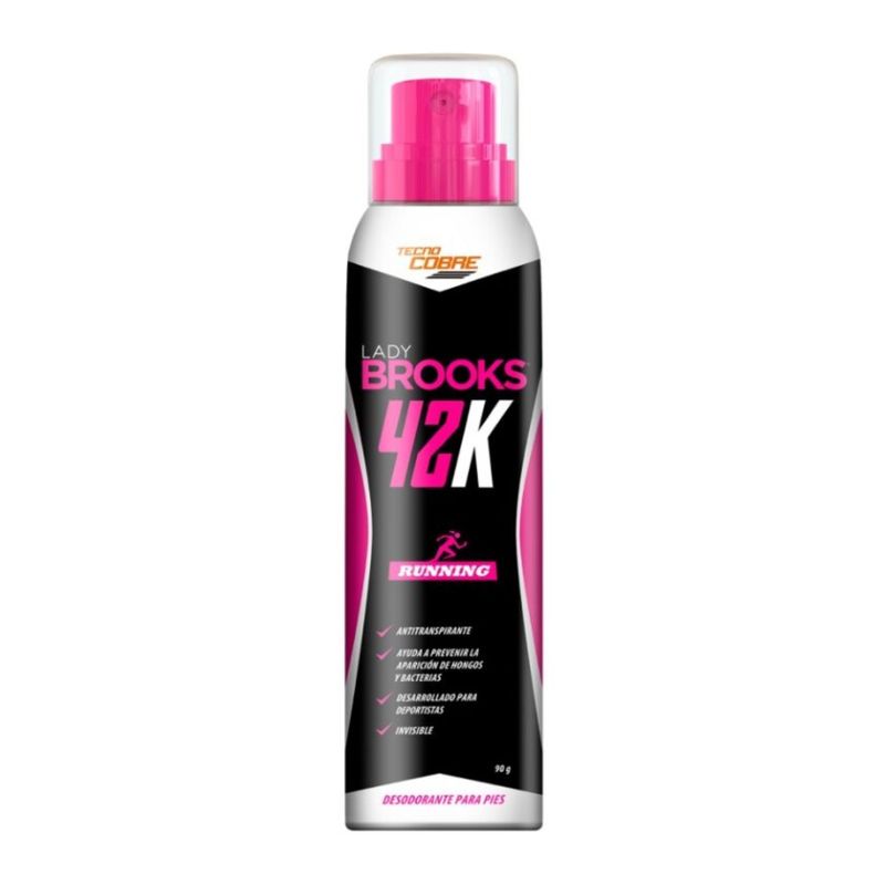 BROOKS - Talco Desodorante para Pies 42K Lady Tecno Cobre Brooks 90 g