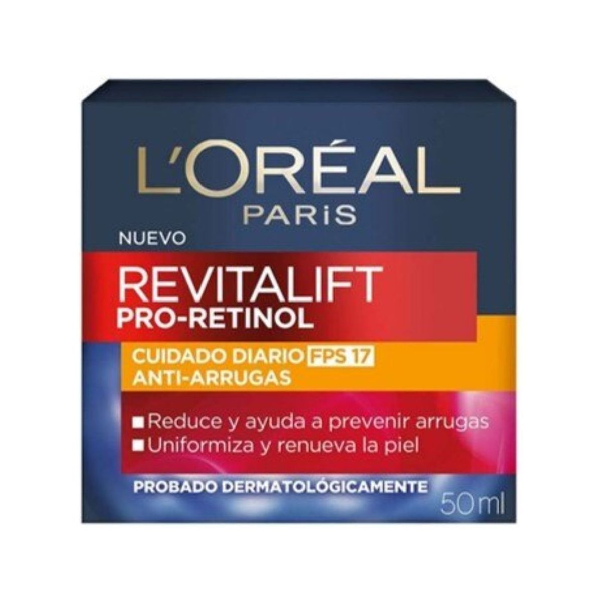 LOREAL - Crema de Día Revitalift Pro-Retinol Loreal 50 ml