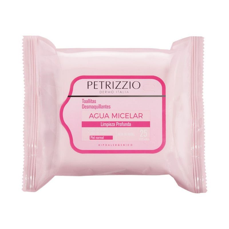 PETRIZZIO - Toallitas Desmaquillantes Agua Micelar Petrizzio 25 Un