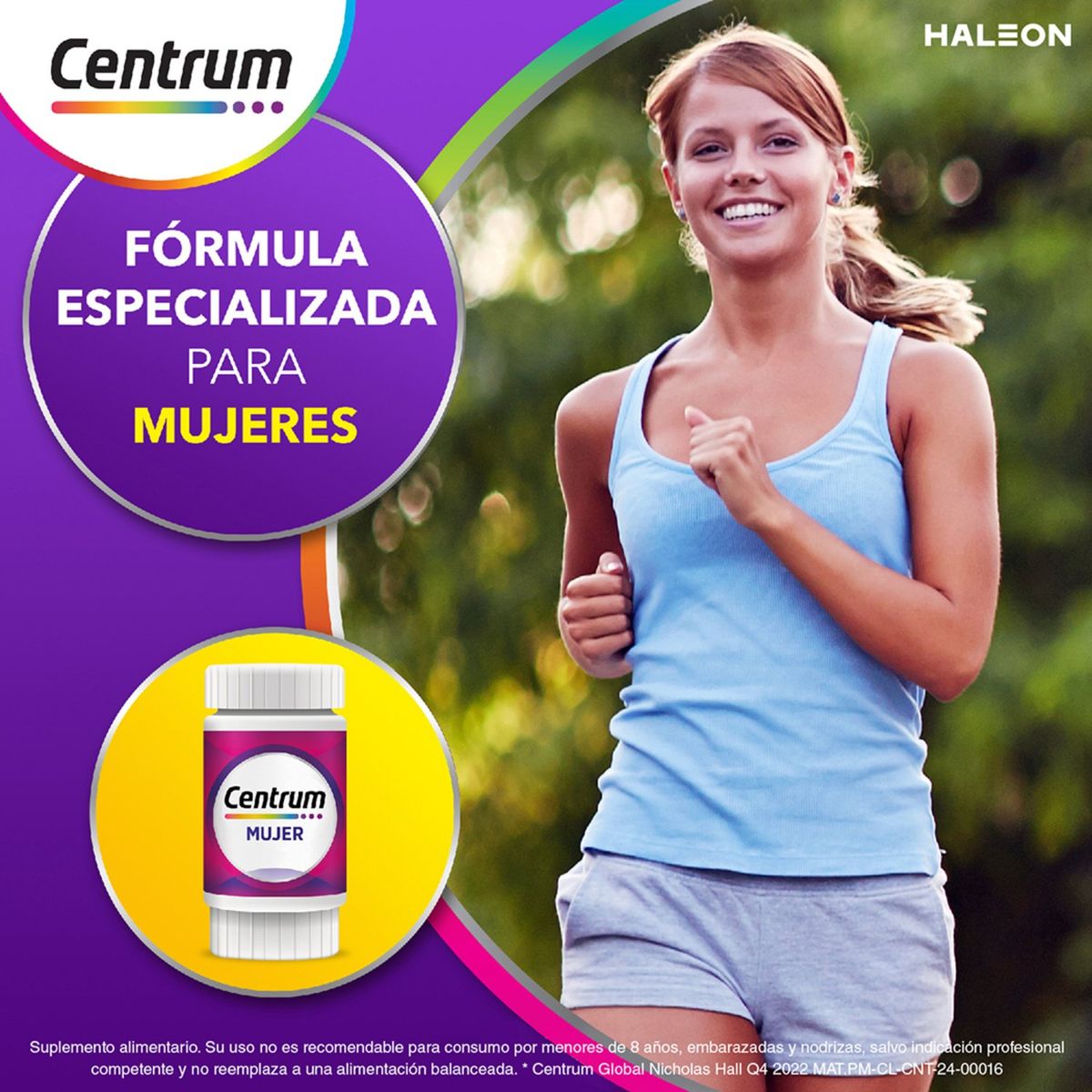 CENTRUM - Multivitamínico Mujer Centrum Un