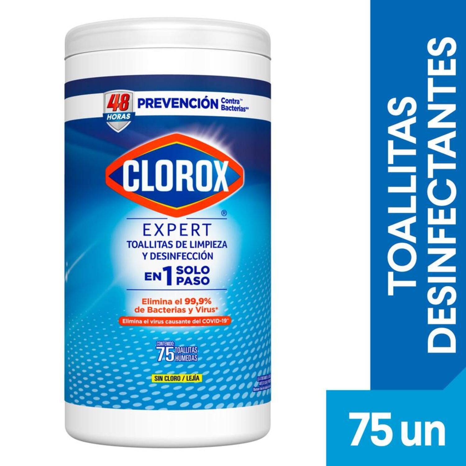 システムトニック10 200ml 2本 Toallitas Desinfectantes Expert Clorox 75 Un | Tottus Chile