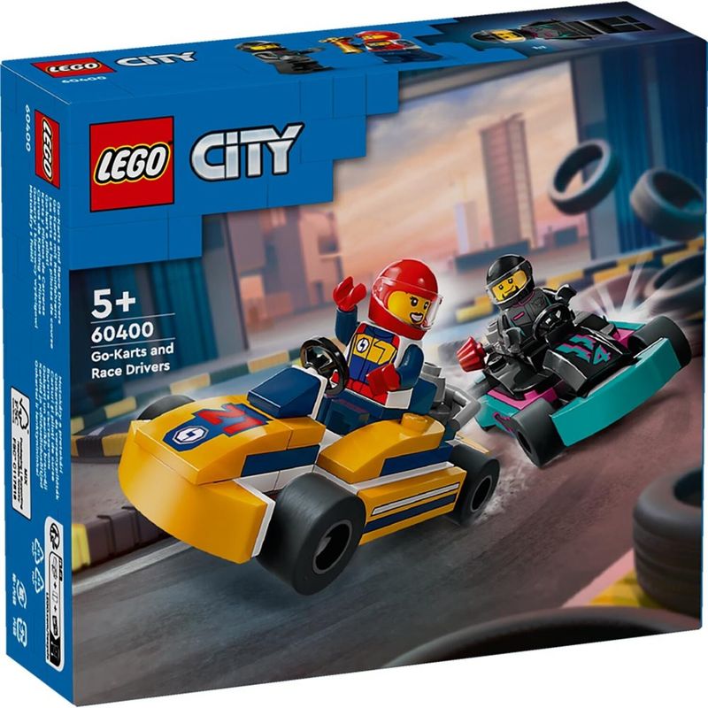 LEGO - LEGO CITY GO-KARTS Y PILOTOS DE CARRERAS