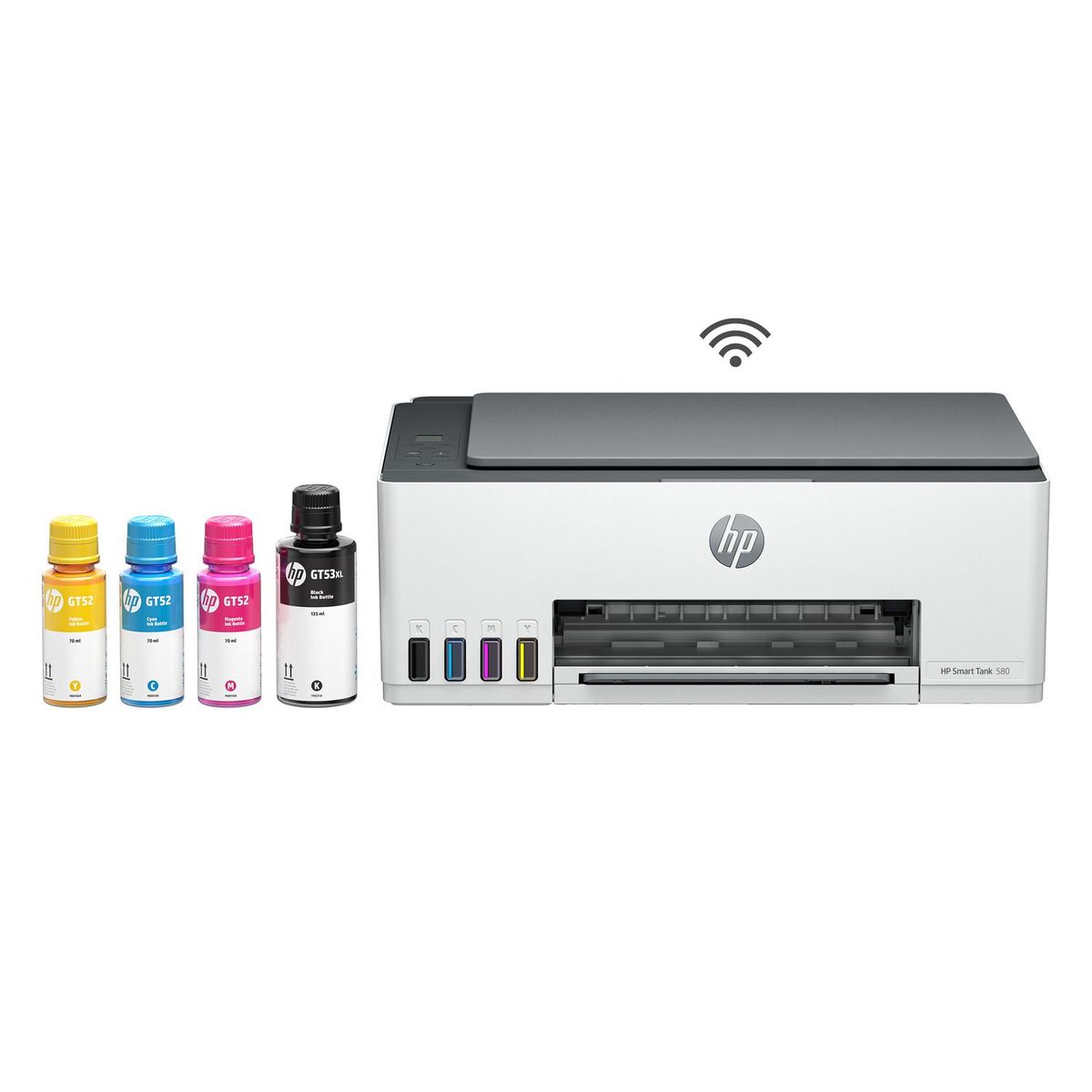 HP - Impresora Multifuncional HP Smart Tank 580 Wifi