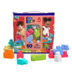undefined - Mega Bloks Bolsa 60 Pzs Rojo