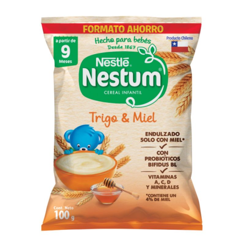 NESTUM - Cereal Infantil Trigo Miel Nestum 100 g