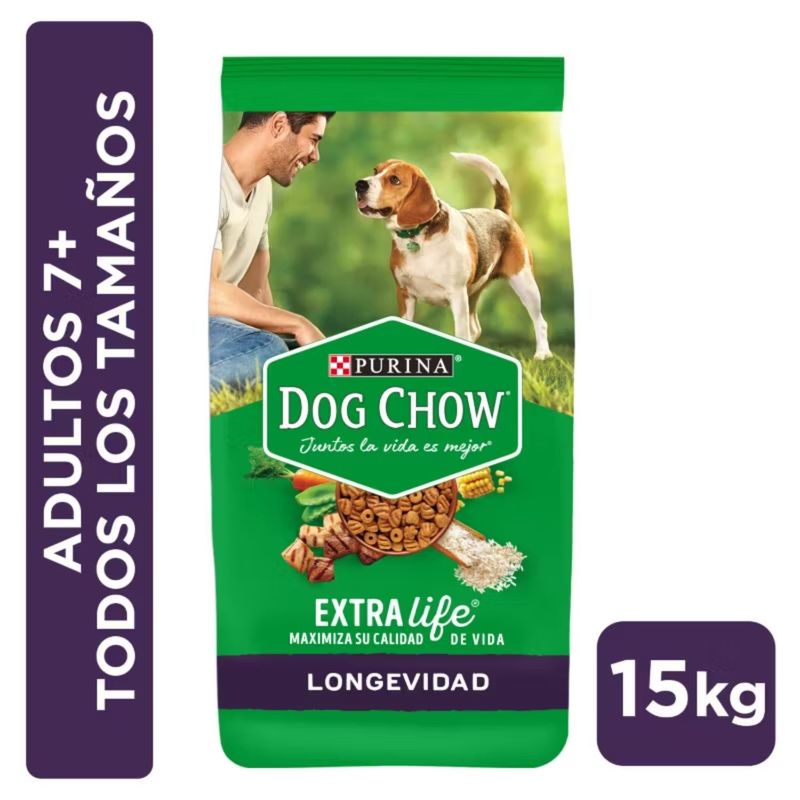 DOG CHOW - Alimento para Perro Longevidad Dog Chow 15 Kg