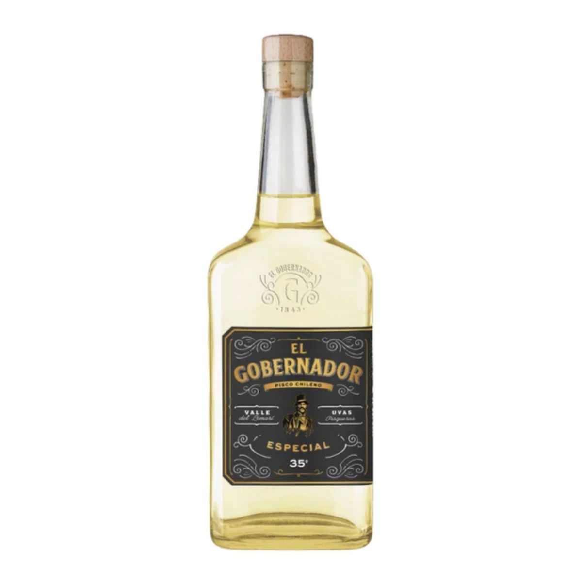 EL GOBERNADOR - Pisco El Gobernador 35° 700 cc