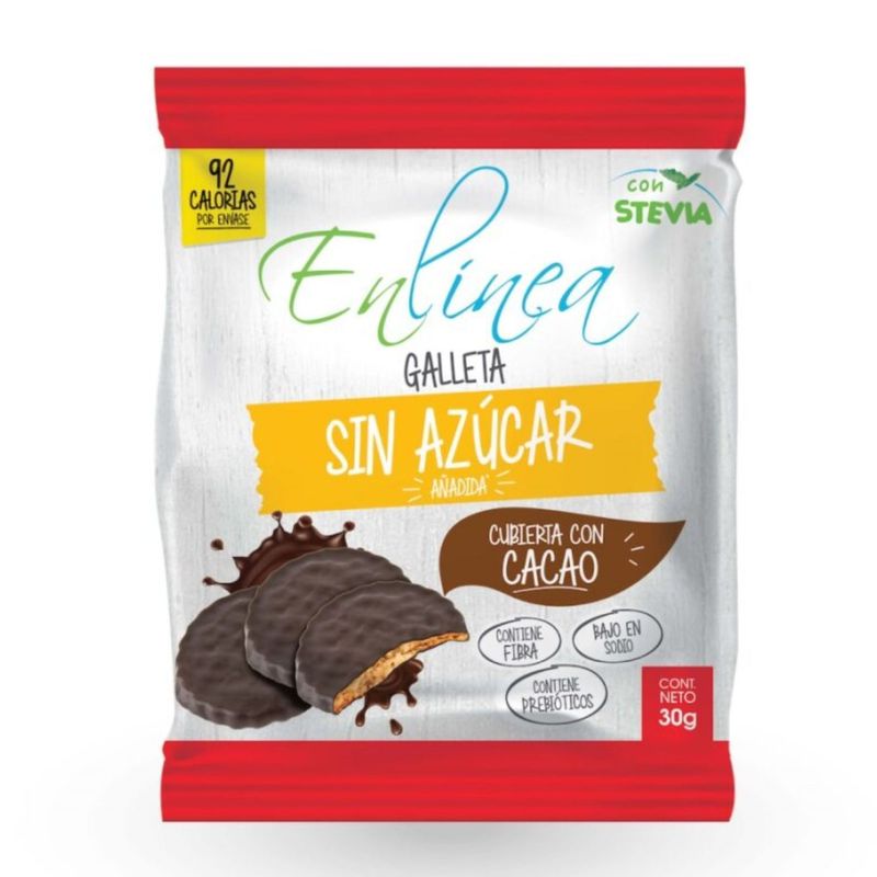 EN LINEA - GALLETA IND MONEDA CHOCOLATE 30 GRS