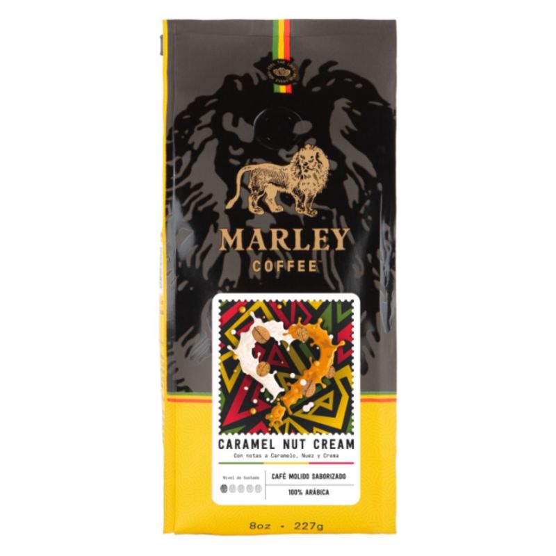 MARLEY COFFEE - Café Molido Caramel Nut Cream Marley Coffee 227 g