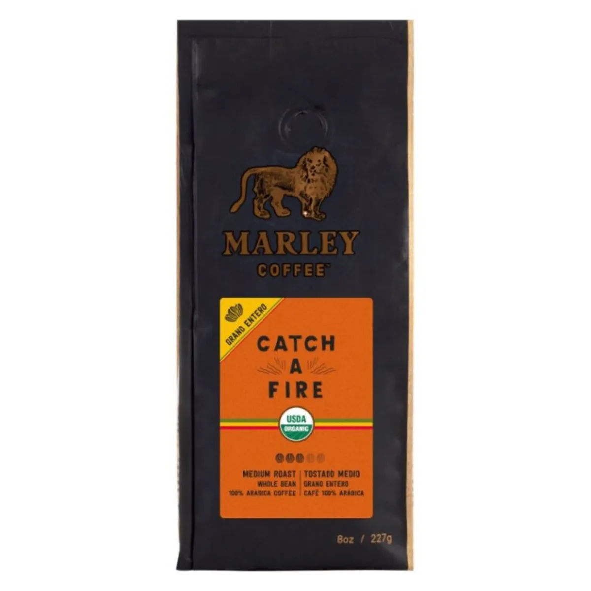MARLEY COFFEE - Café en Grano Catch A Fire Marley Coffee 227 g