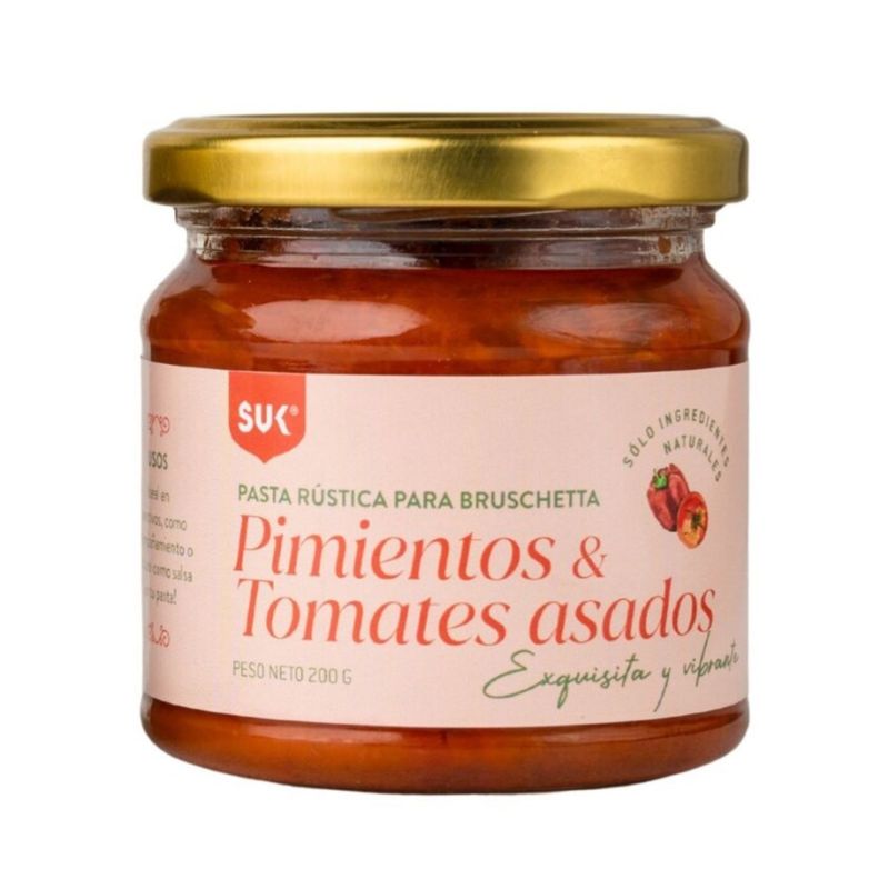 SUK - PASTA RUSTICA PIMIENT y TOMAT ASAD 200G