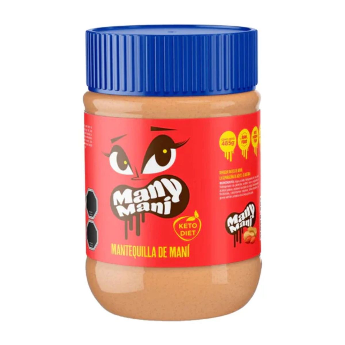 MANY MANI - MANTEQ. DE MANI - MANY MANI 0G 500G GR