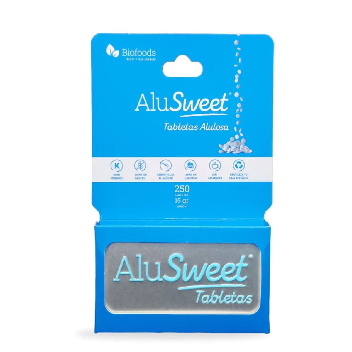 ALUSWEET - Endulzante Alulosa Tabletas Alusweet 250 Un