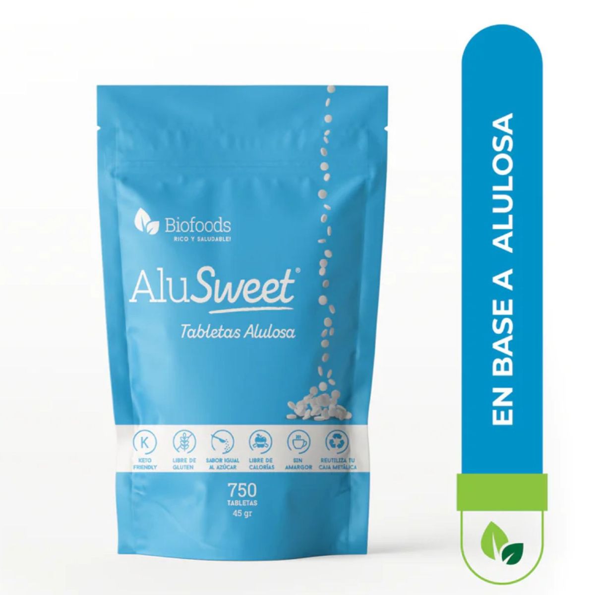 ALUSWEET - Endulzante Alulosa Tabletas Alusweet 750 Un