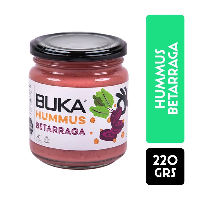 BUKA - Hummus de Betarraga Buka 220 g
