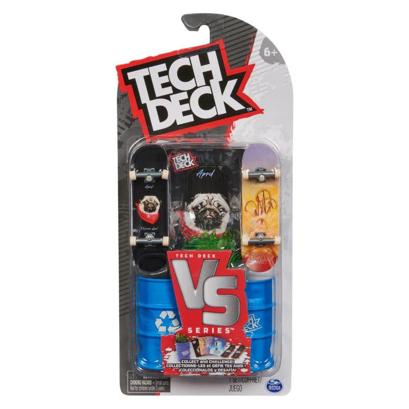 TECH DECK - Tech Deck Versus 2 Skates Y Accs
