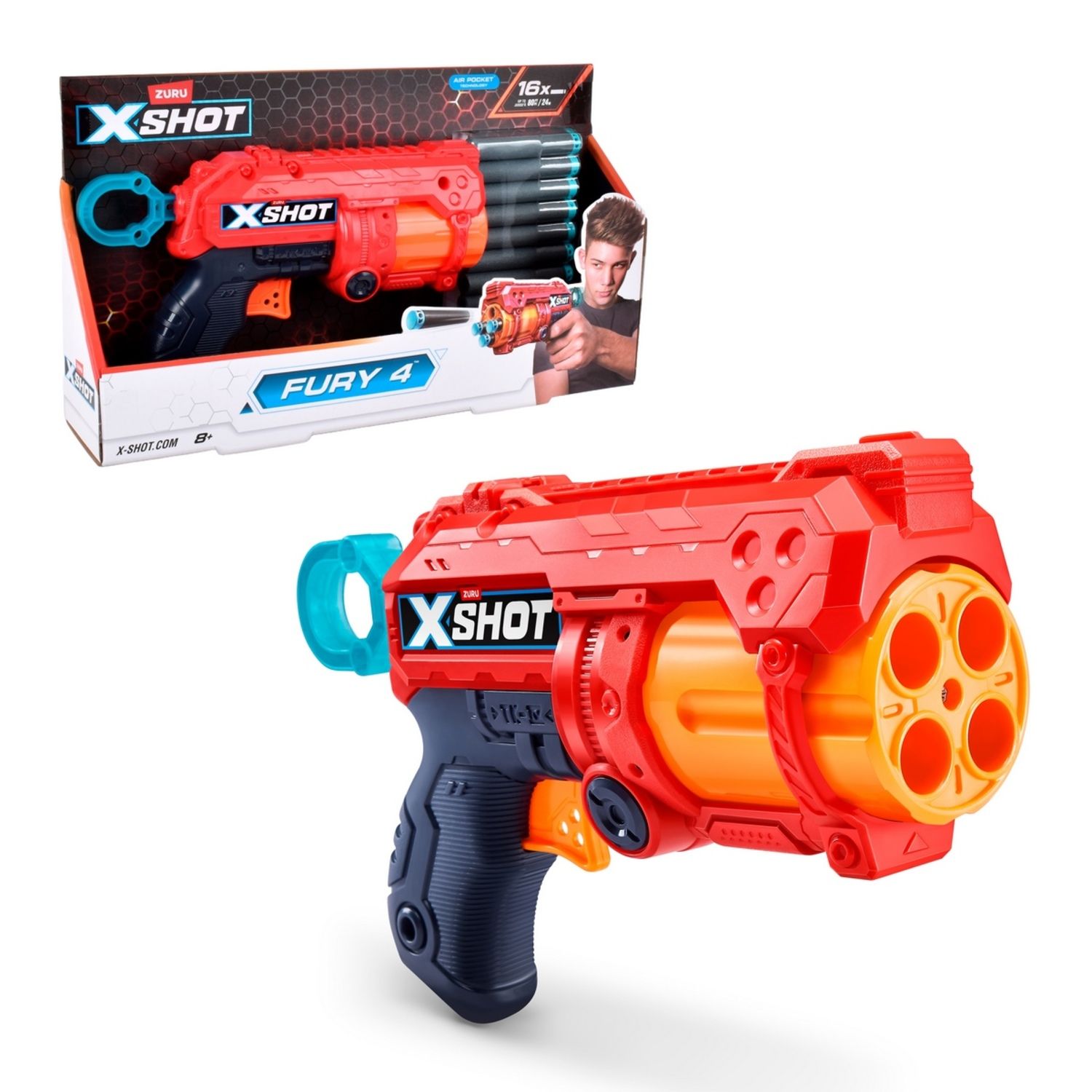 Lanzador Fury 4 Lanza Dardos | Tottus Chile