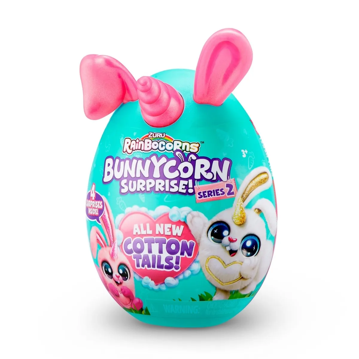 RAINBOCORNS - HUEVO SORPRESA BUNNYCORN RAINBOCORNS DE ZURU